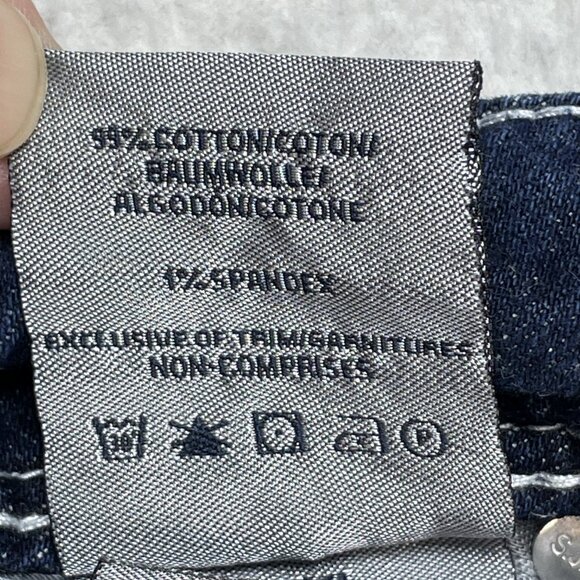 Silver Jeans Womens Size 31 Blue Bootcut Mid Rise Embroidered Denim Jeans 31x30 - Picture 12 of 13